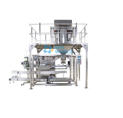 Buy Semi Automatic Packaging Machine 100-200Bags/Min For Feed / Food / Fertilizer online manufacture