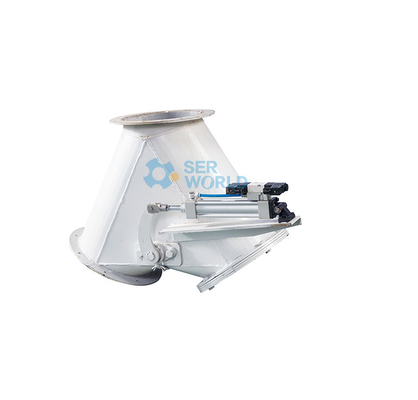 Buy Round Two Way Diverter Pneumatic Electric Three Way 100-250t/H online manufacture