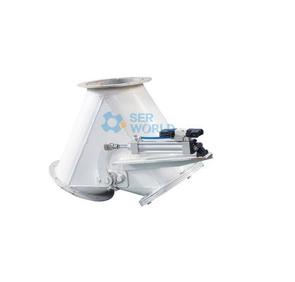 kaufen Rundes Zweispur-Diverter Pneumatische elektrische Dreispur 100-250 t/h online manufacture