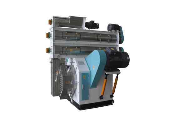 ซื้อ 3-7T/H Double Layer Animal Feed Pellet Mill for Poultry Chicken Fish Pig Cattle online manufacture